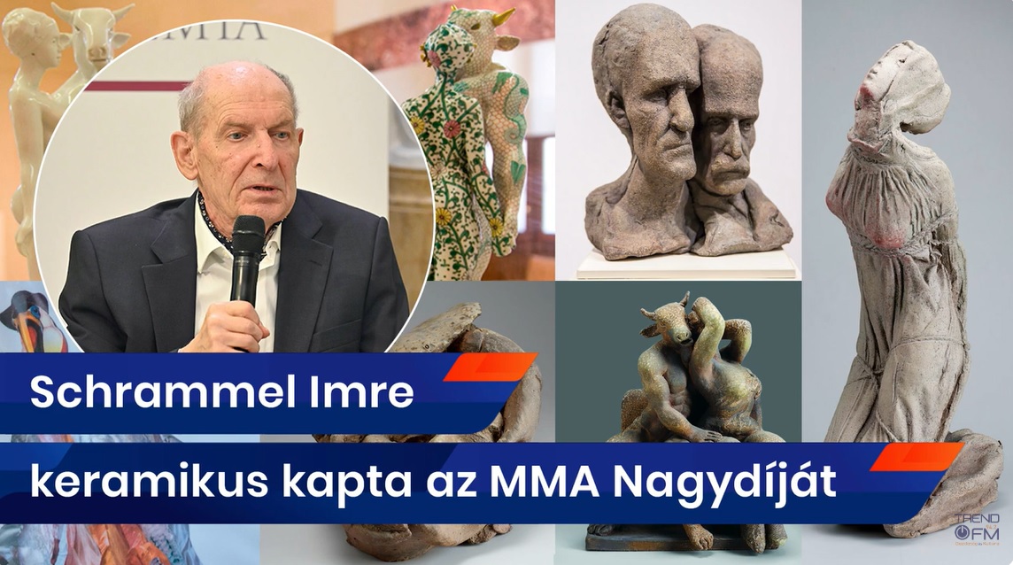 A haláltól való félelem a művészet motivációja – Schrammel Imre MMA-nagydíjas keramikus életművéről